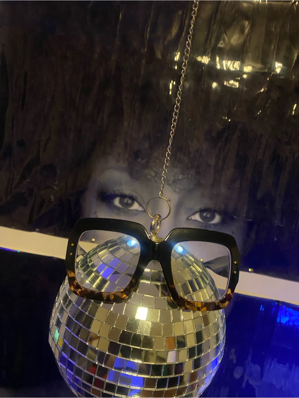 Unisex Bold Square Tortoiseshell and Black Sunglasses